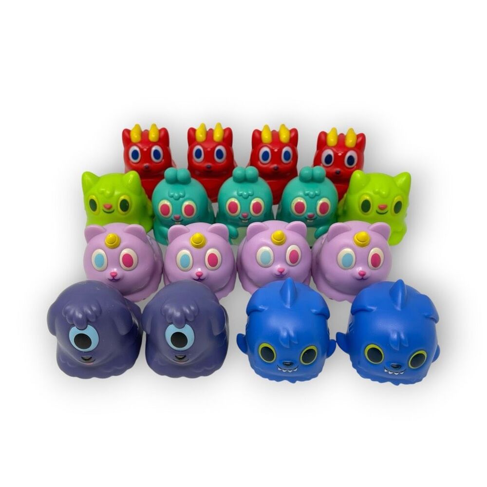 Wendy’s My Strange Pet Collection Toy Lot of 17 Figures Kids Meal Toys
